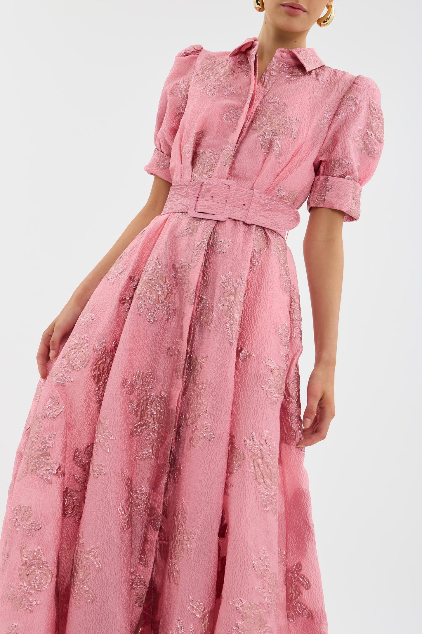 Anabella - Dress with Sleeves Cortas Puff