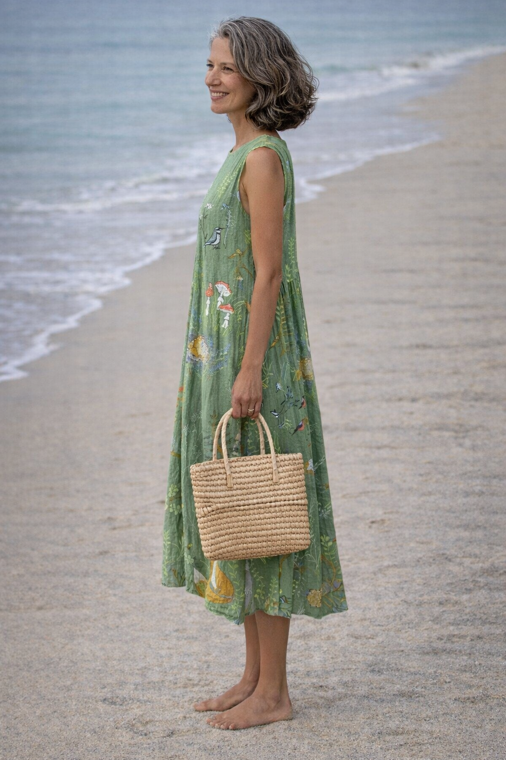 Esperanza | Dress midi style woodland