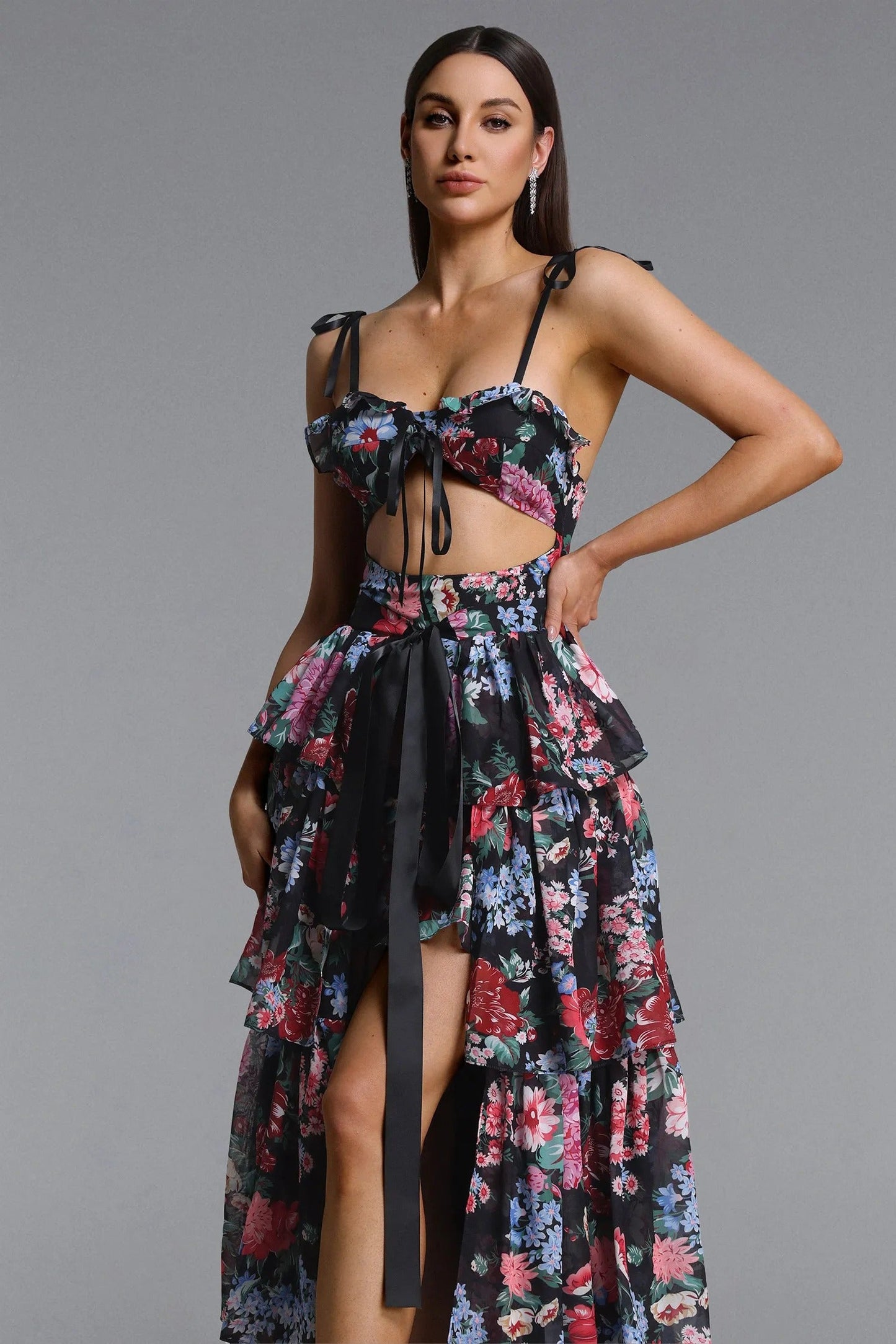 Valeria™ Dress | Elegance Floral that Dazzles