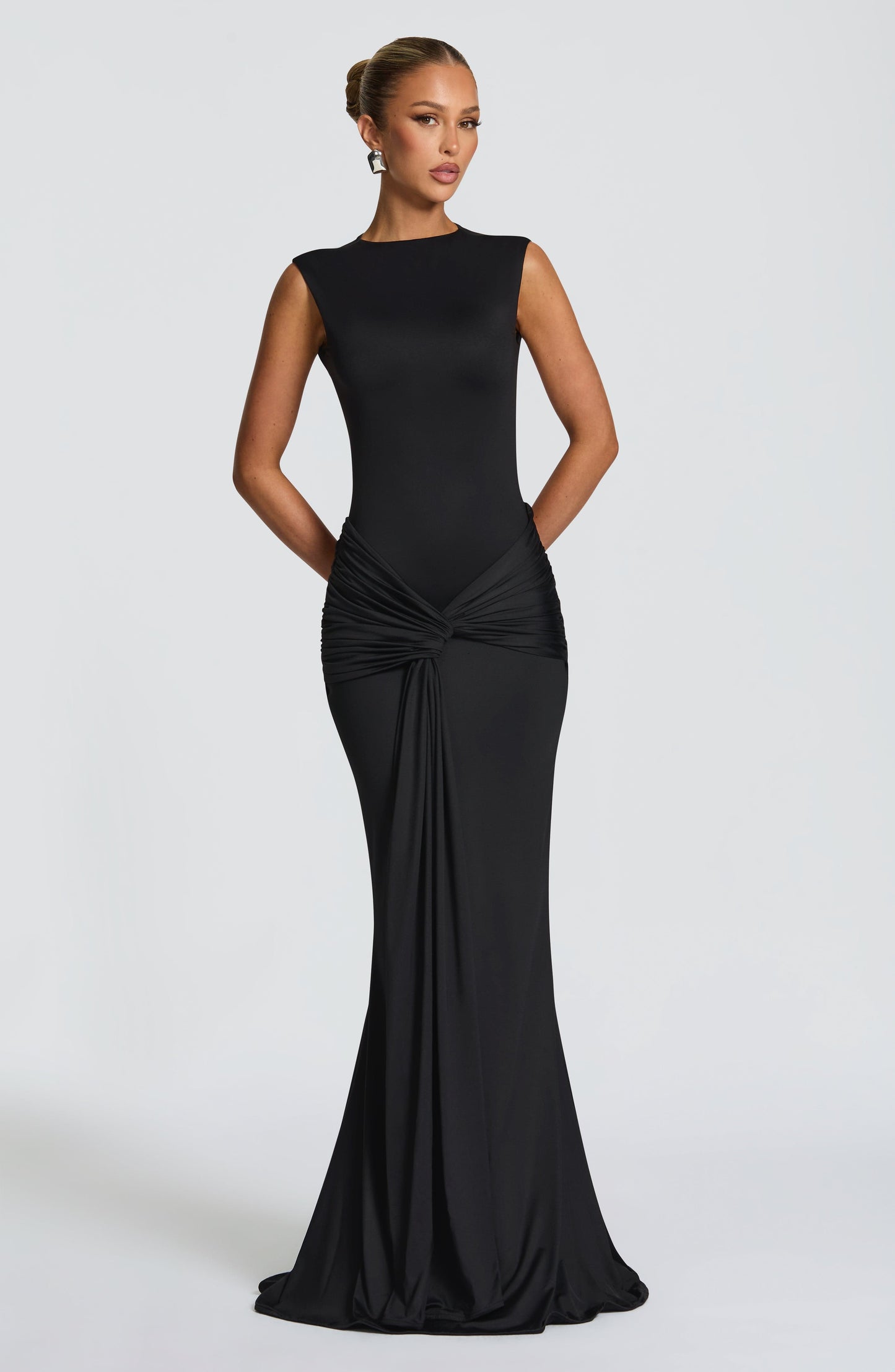 Carbajo™ Dress | Silhouette elegant with drapeado sculptural