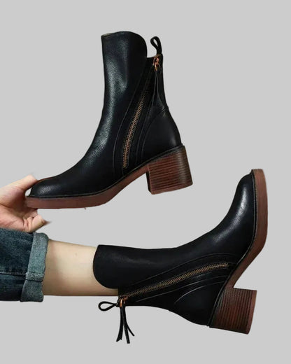 GABRIELA™ | Boots elegant of leather