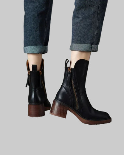 GABRIELA™ | Boots elegant of leather