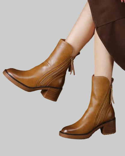 GABRIELA™ | Boots elegant of leather