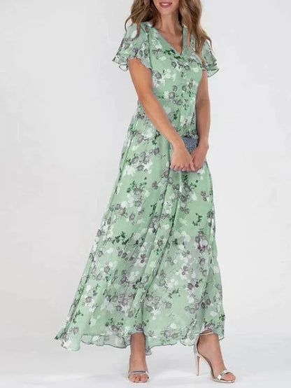 Dress glamoroso that cubre the abdomen