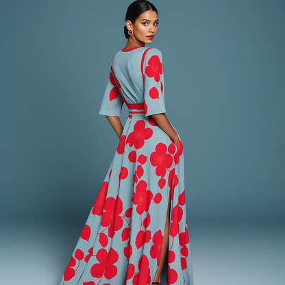 Dress of Viscosa Elegant