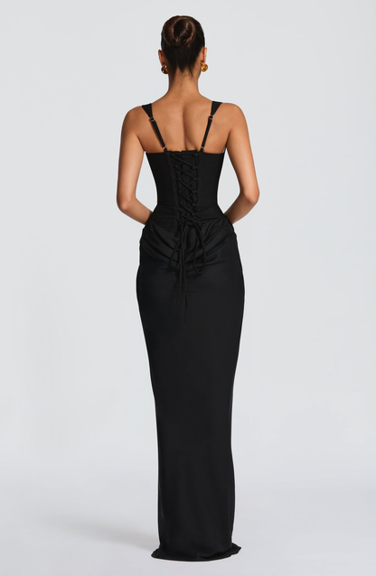 Pink™ | Dress with silhouette flowing with corset fitted