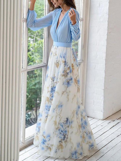 Hermoso Dress Maxi with Print Floral