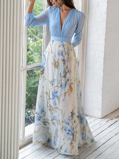 Hermoso Dress Maxi with Print Floral