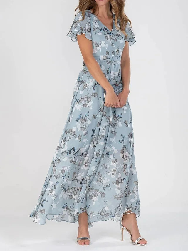 Dress glamoroso that cubre the abdomen