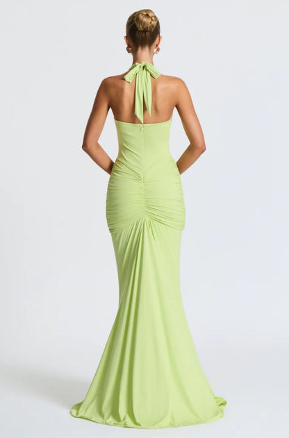 Tatiana™ Dress | Elegance flowing with neckline halter