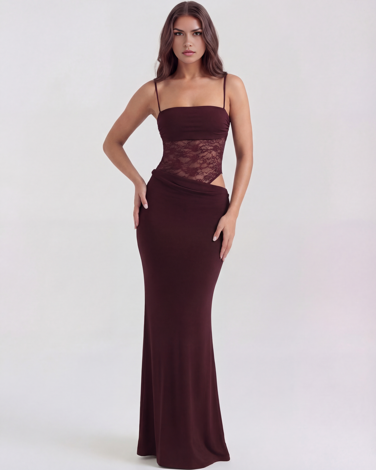 Marga™ Dress | Elegance structured with detail of lace