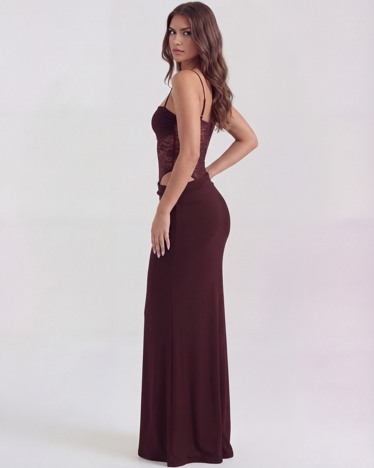 Marga™ Dress | Elegance structured with detail of lace