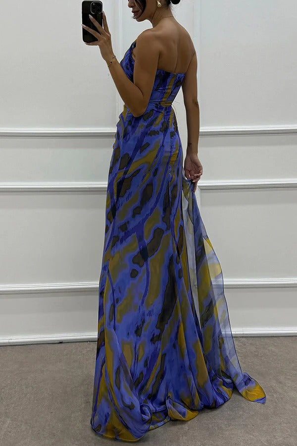 Dress Draped Vibrant