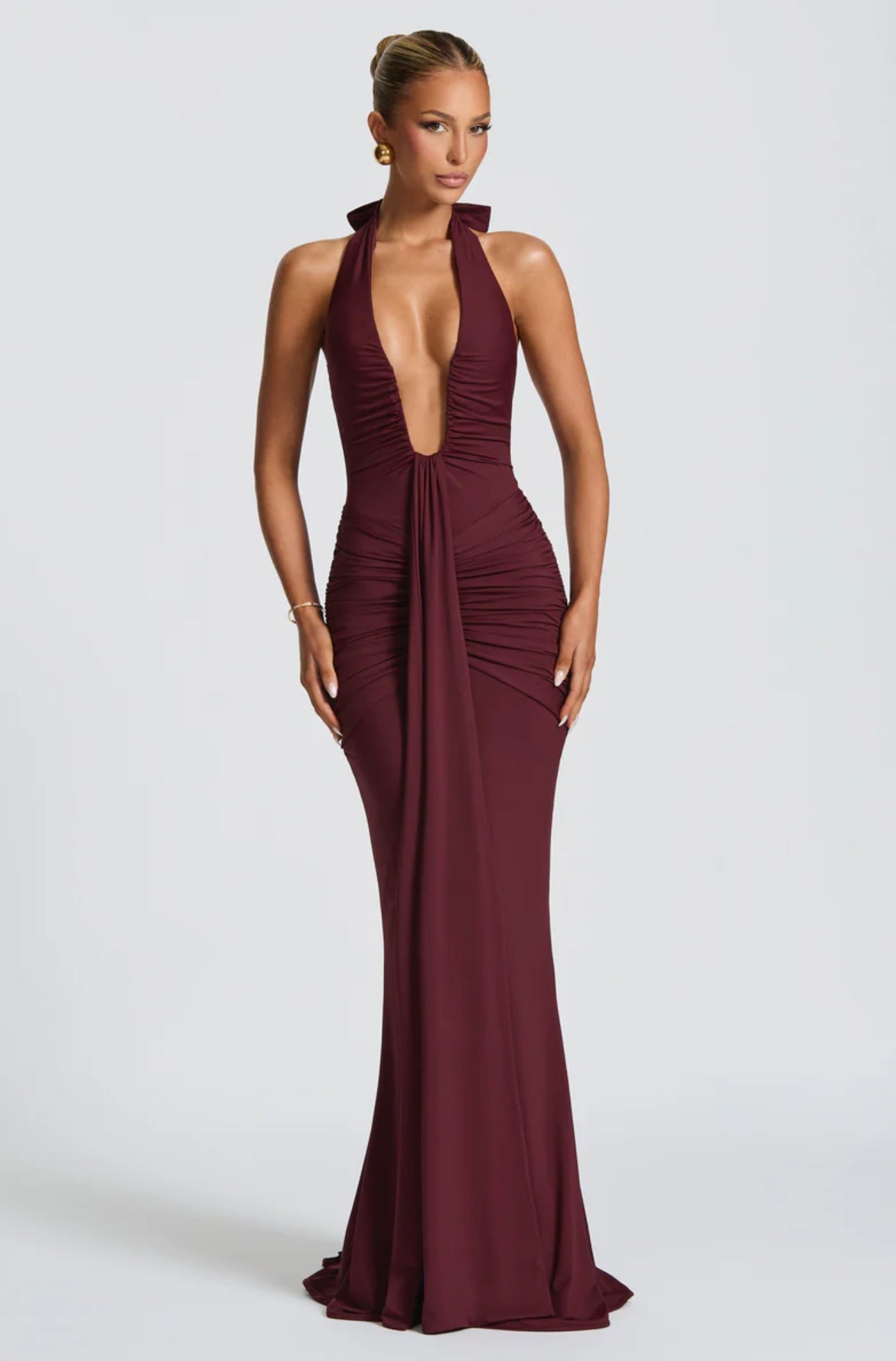 Tatiana™ Dress | Elegance flowing with neckline halter