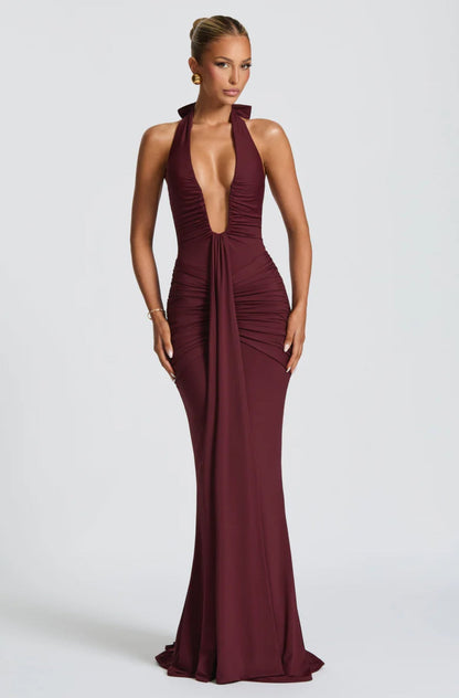 Tatiana™ Dress | Elegance flowing with neckline halter