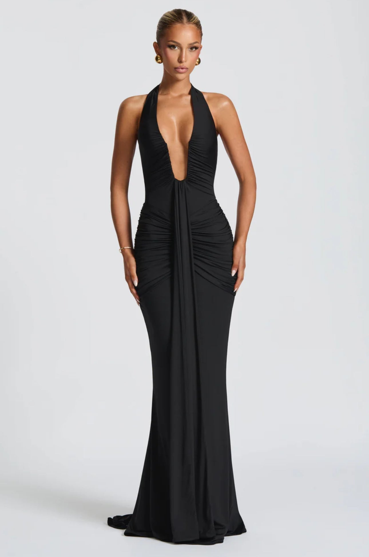 Tatiana™ Dress | Elegance flowing with neckline halter