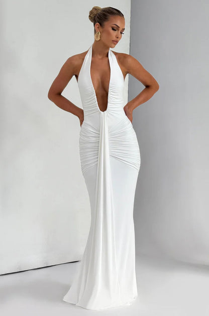 Tatiana™ Dress | Elegance flowing with neckline halter
