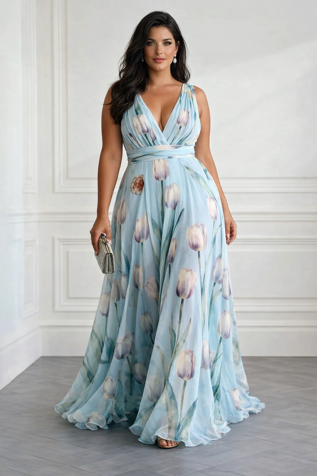 Nerea™ Dress | Floral Elegance that enhances your silhouette