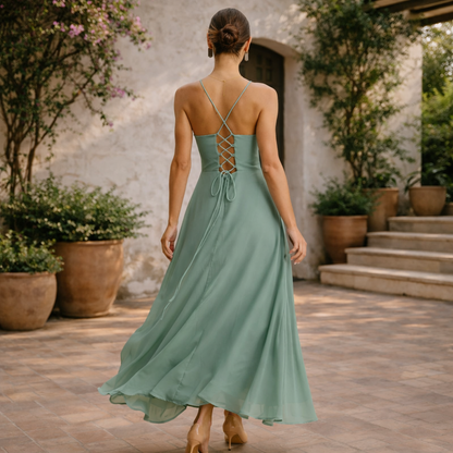 SKY BLUE™ DRESS | Elegance flowing for unforgettable nights