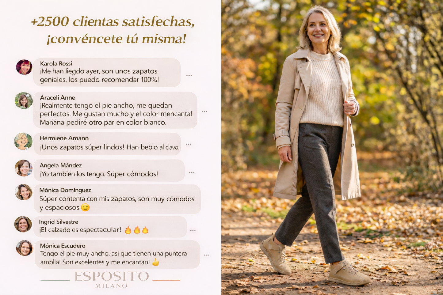 Mia™ – Trainers orthopaedic comfortable and without dolor