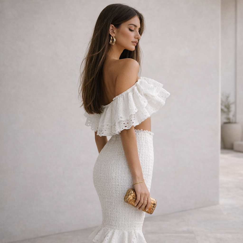 SET DOLLY LACE™ | Elegance romantic with silhouette sirena