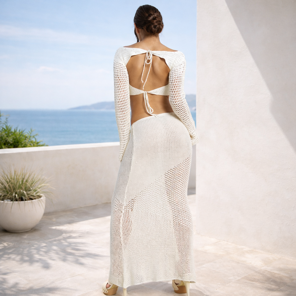 SET BROOK™ | Minimalism sophisticated in punto texturizado