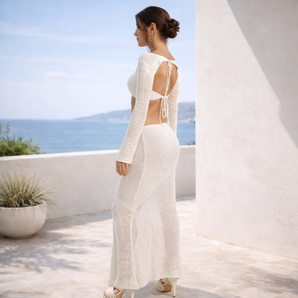 SET BROOK™ | Minimalism sophisticated in punto texturizado