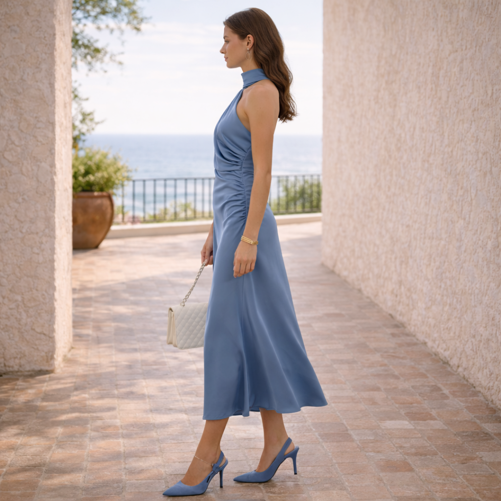 SOFÍA ™ DRESS | Sophistication modern in dusty blue
