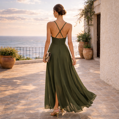 EMERALD™ DRESS | Movement sophisticated in green deep