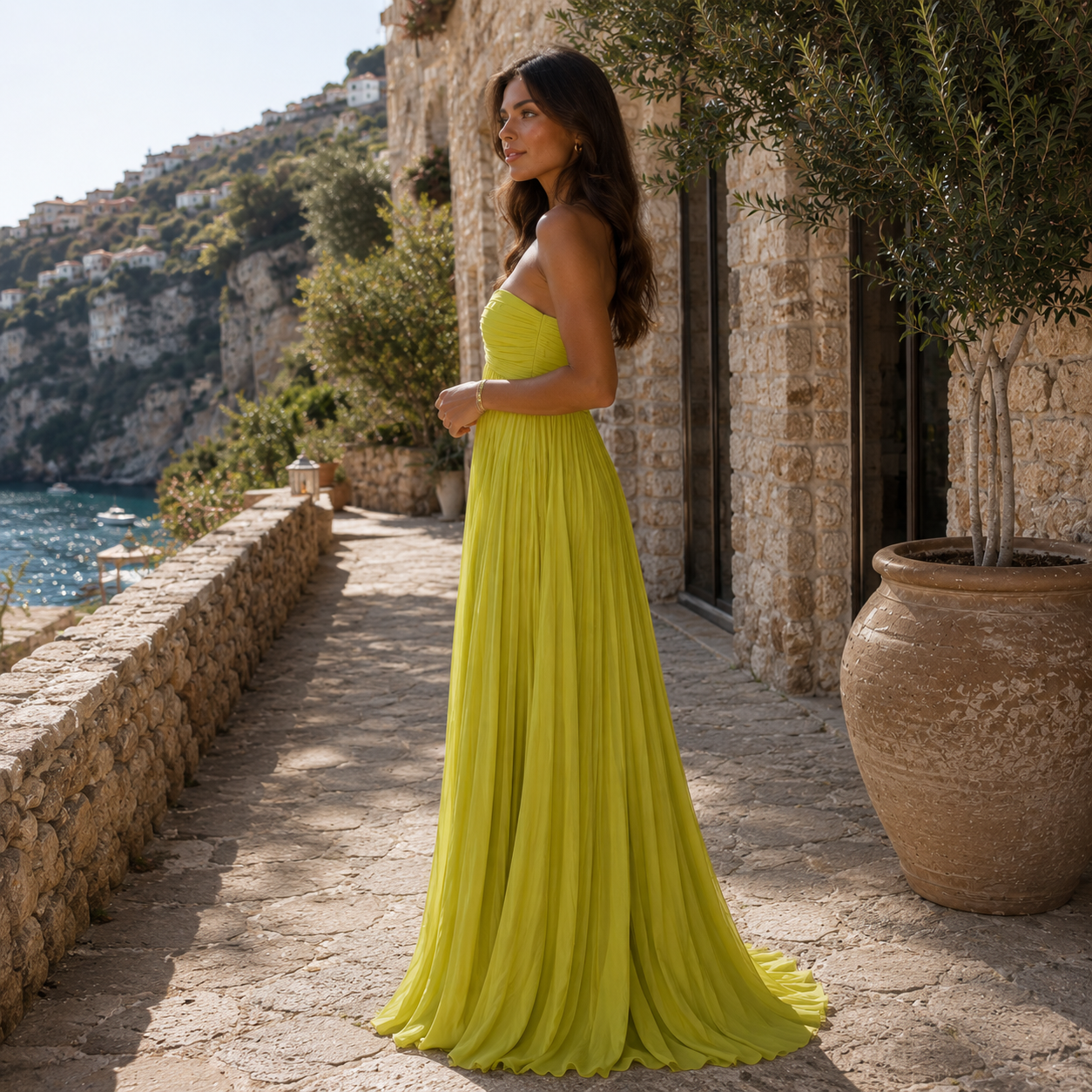 Julia™ Dress | Elegance Mediterranean that Lights Up Your Presence