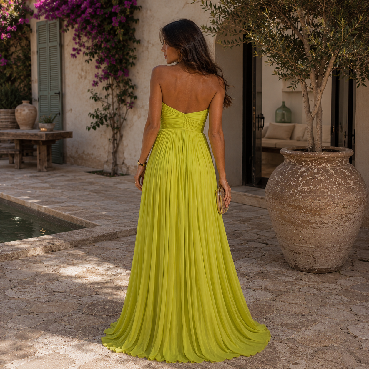 Julia™ Dress | Elegance Mediterranean that Lights Up Your Presence
