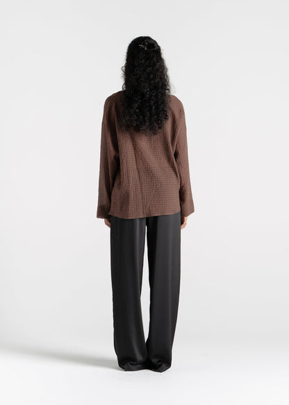 Esme Draped Twist Blouse