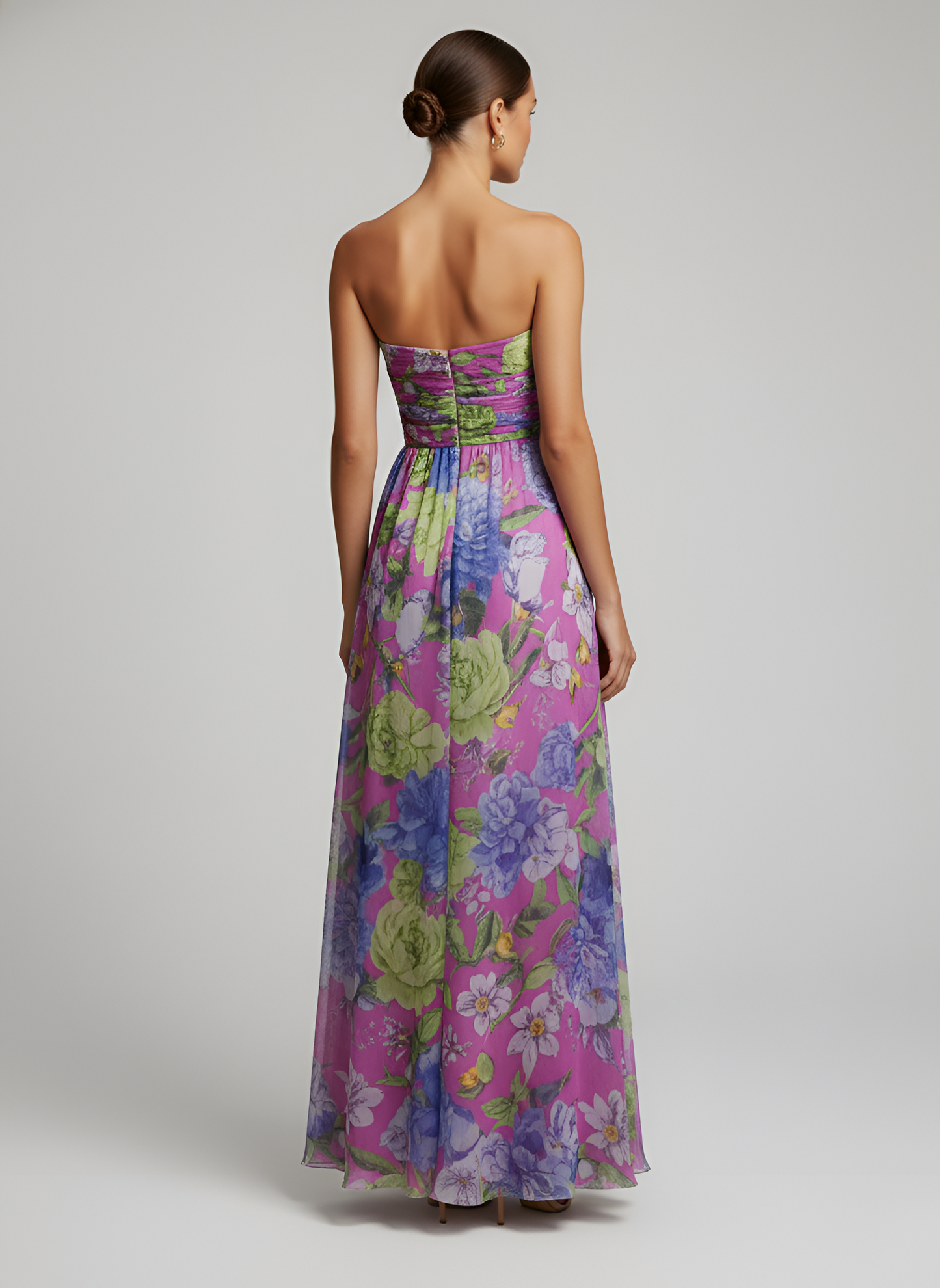 Daniela™ | Dress Floral Asymmetric of Impacto