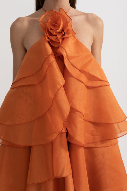 Rocío™ | Dress Maxi Voluminoso with Ruffles