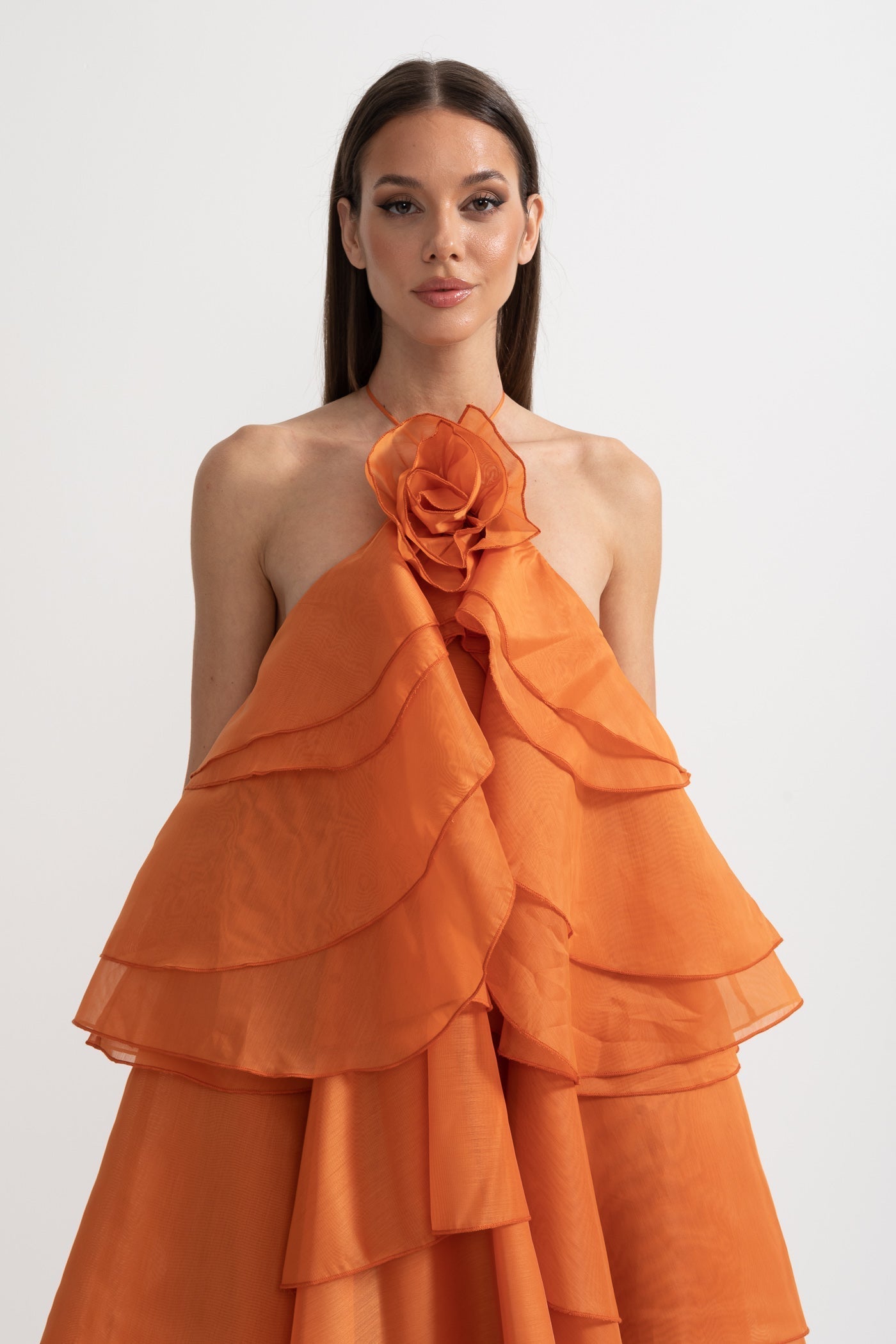 Rocío™ | Dress Maxi Voluminoso with Ruffles