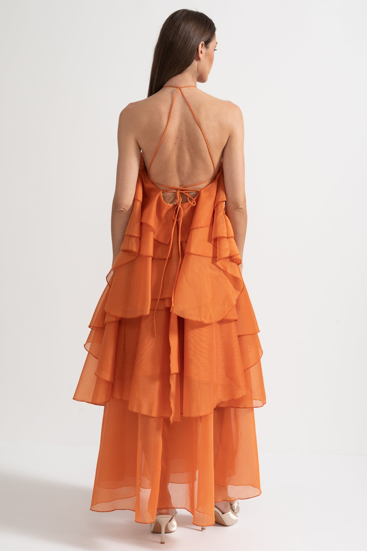 Rocío™ | Dress Maxi Voluminoso with Ruffles