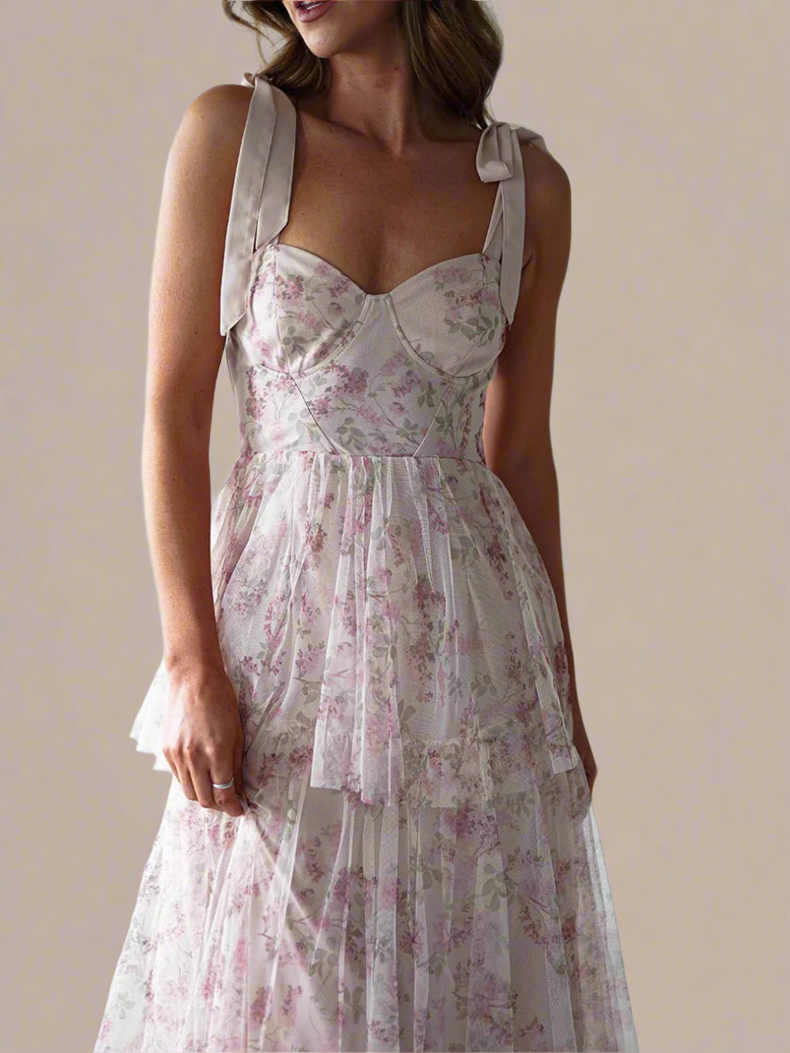 Sara™ Dress | Romance floral with a touch of ensueño