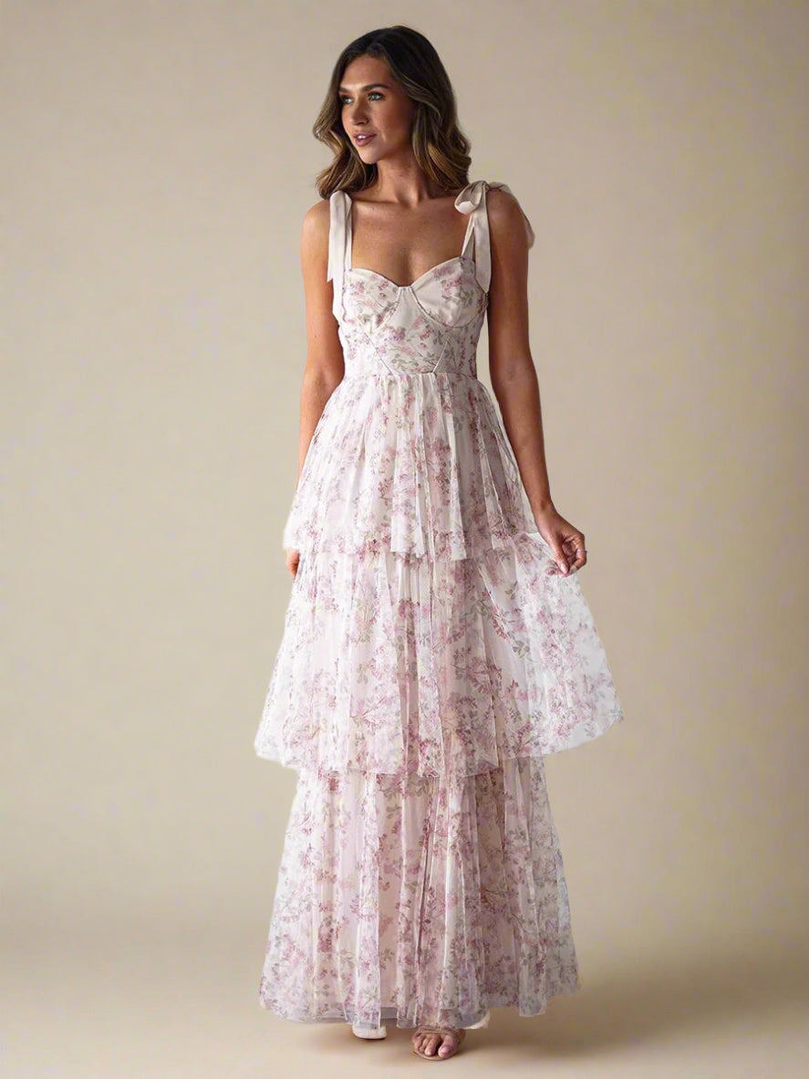 Sara™ Dress | Romance floral with a touch of ensueño