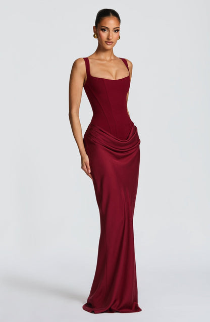 Pink™ | Dress with silhouette flowing with corset fitted