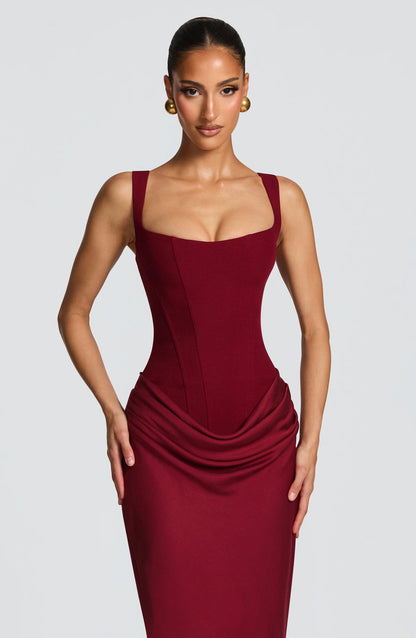 Pink™ | Dress with silhouette flowing with corset fitted