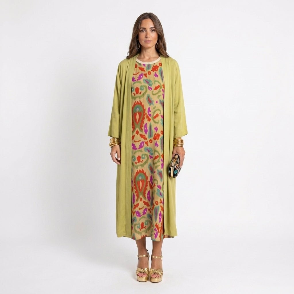 Martha | Dress flowing with stole