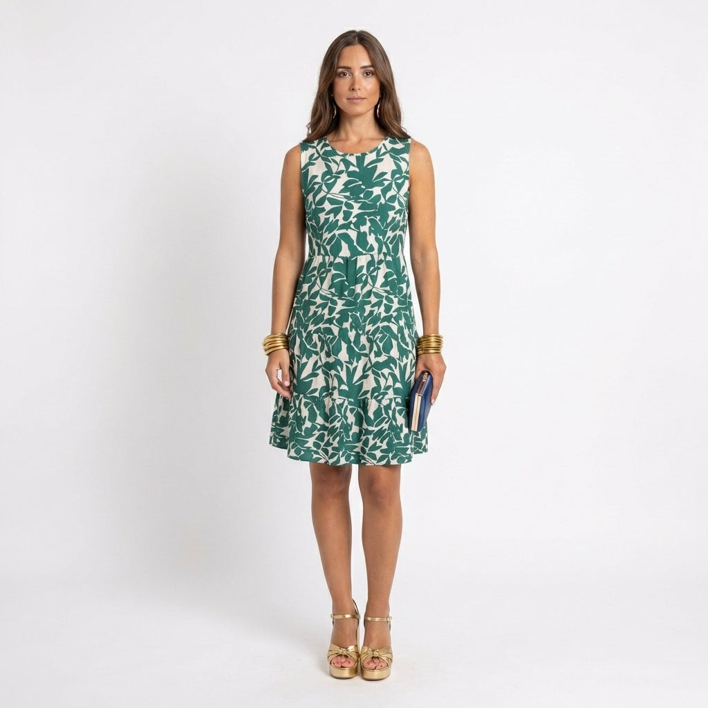 Kari | Dress summer print flowing