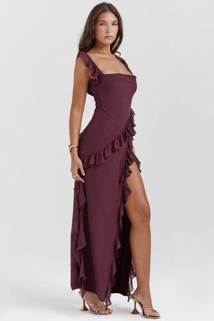 Dress Ali™ - Lightness and movement with details ruffles