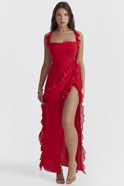 Dress Ali™ - Lightness and movement with details ruffles