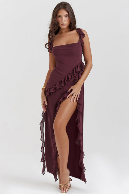 Dress Ali™ - Lightness and movement with details ruffles