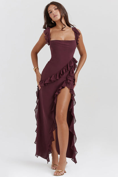Dress Ali™ - Lightness and movement with details ruffles