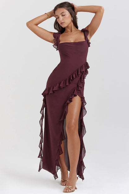Dress Ali™ - Lightness and movement with details ruffles