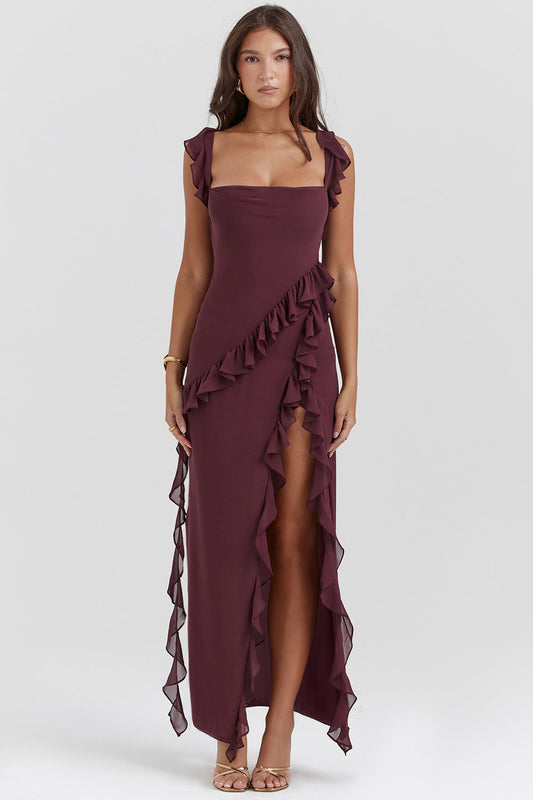 Dress Ali™ - Lightness and movement with details ruffles