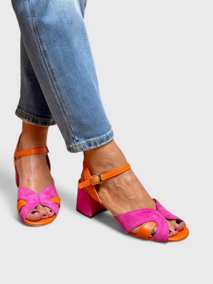 Lunaria™ | Sandals Bicolor with Style Vibrant