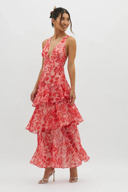 Lia™ Dress | Dress midi floral elegant